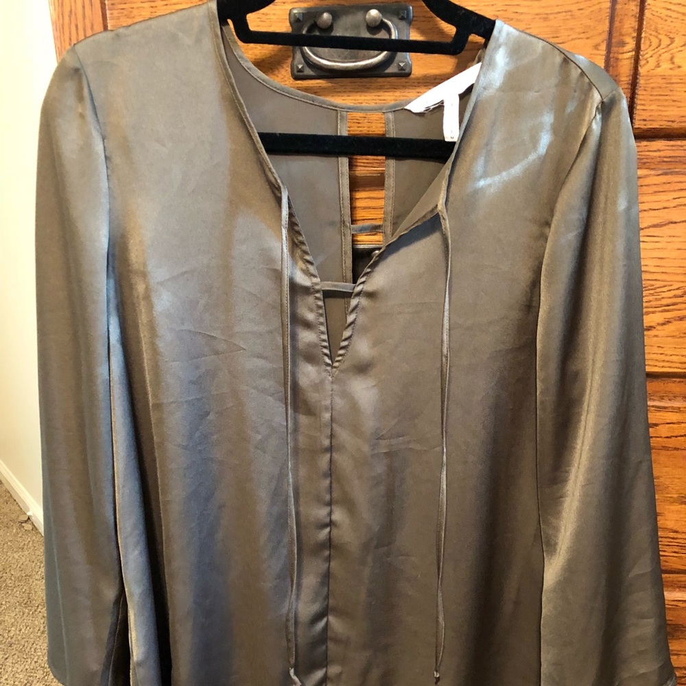 Gray Blouse